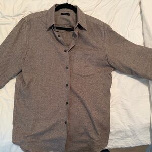 Gorgeous, luxurious, lustrous, Theory, men's button down shirt.